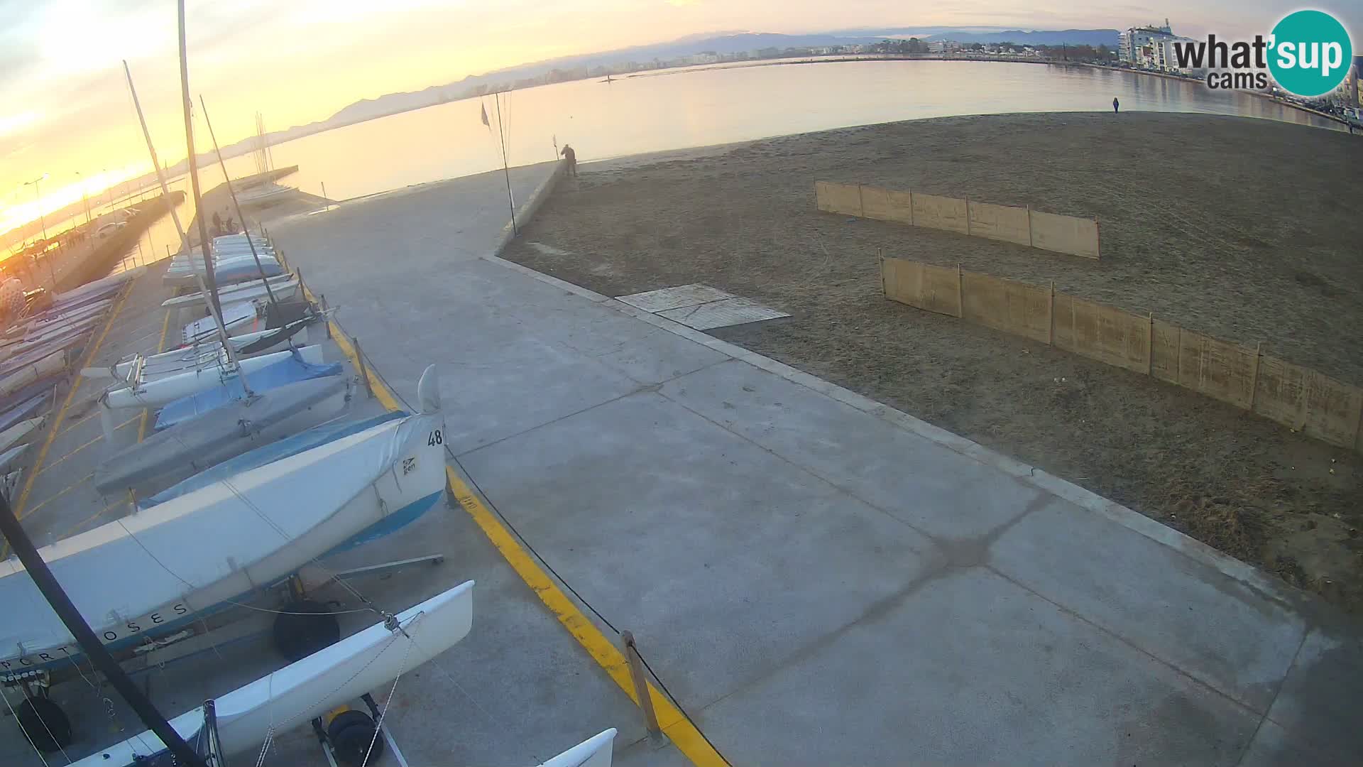 Webcam Hafen von Roses – Costa Brava – Strand La Perola