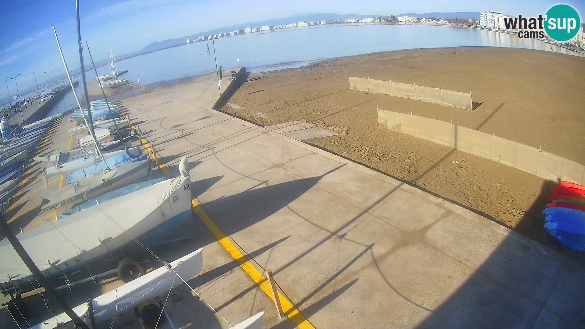 Webcam Hafen von Roses – Costa Brava – Strand La Perola