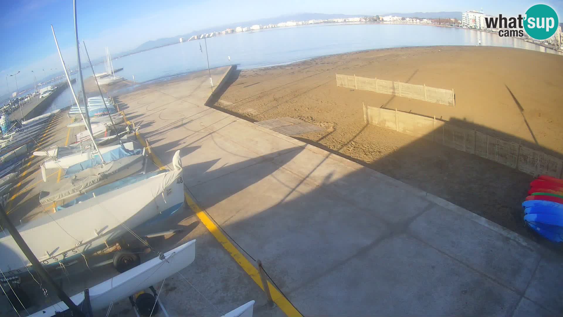 Kamera Roses marina – Costa Brava – plaža La Perola