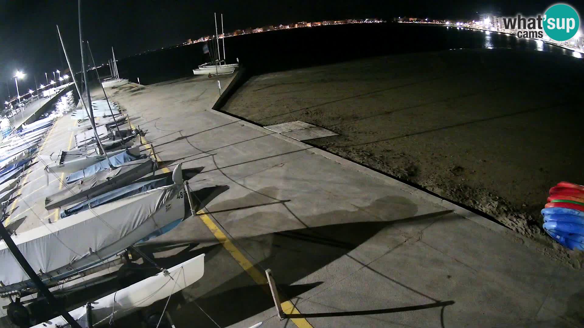 Roses webcam Port – Costa Brava – plage La Perola