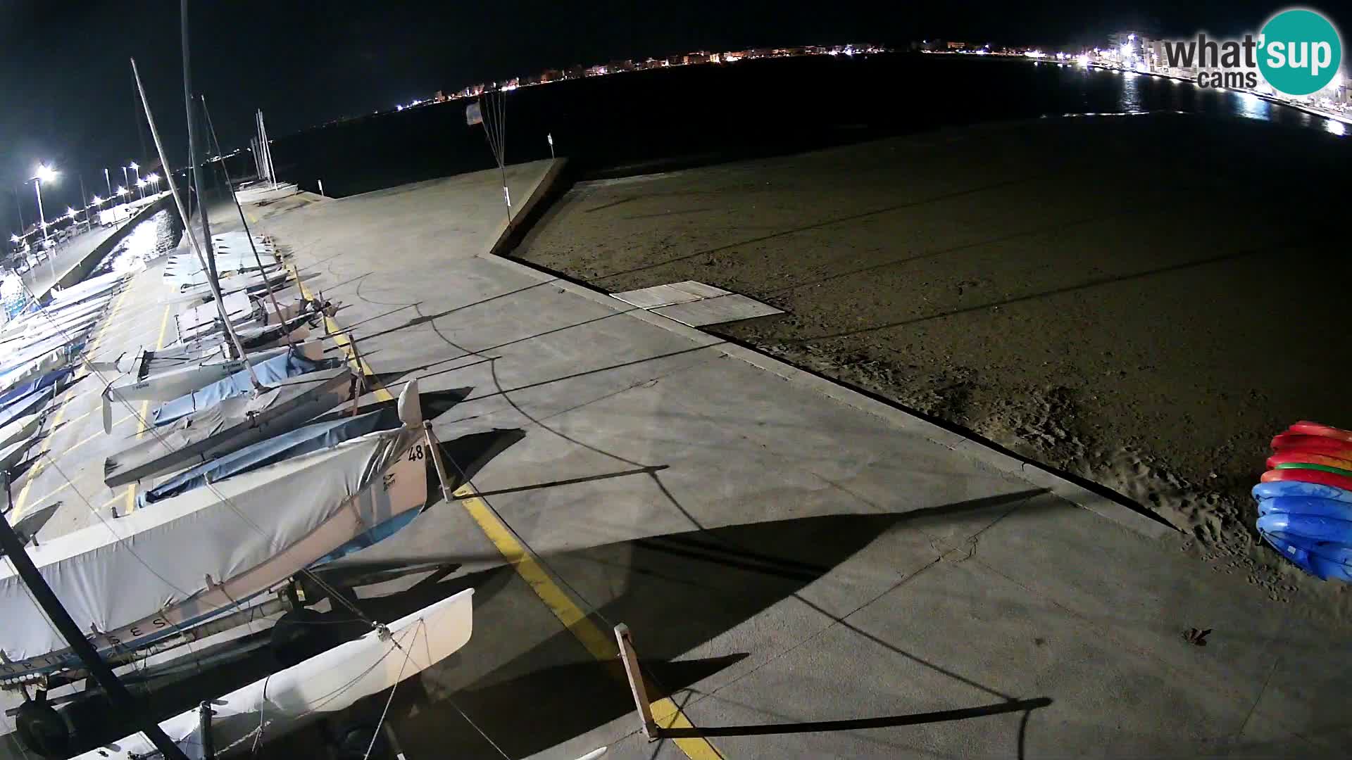 Webcam porto di Roses – Costa Brava – spiaggia La Perola