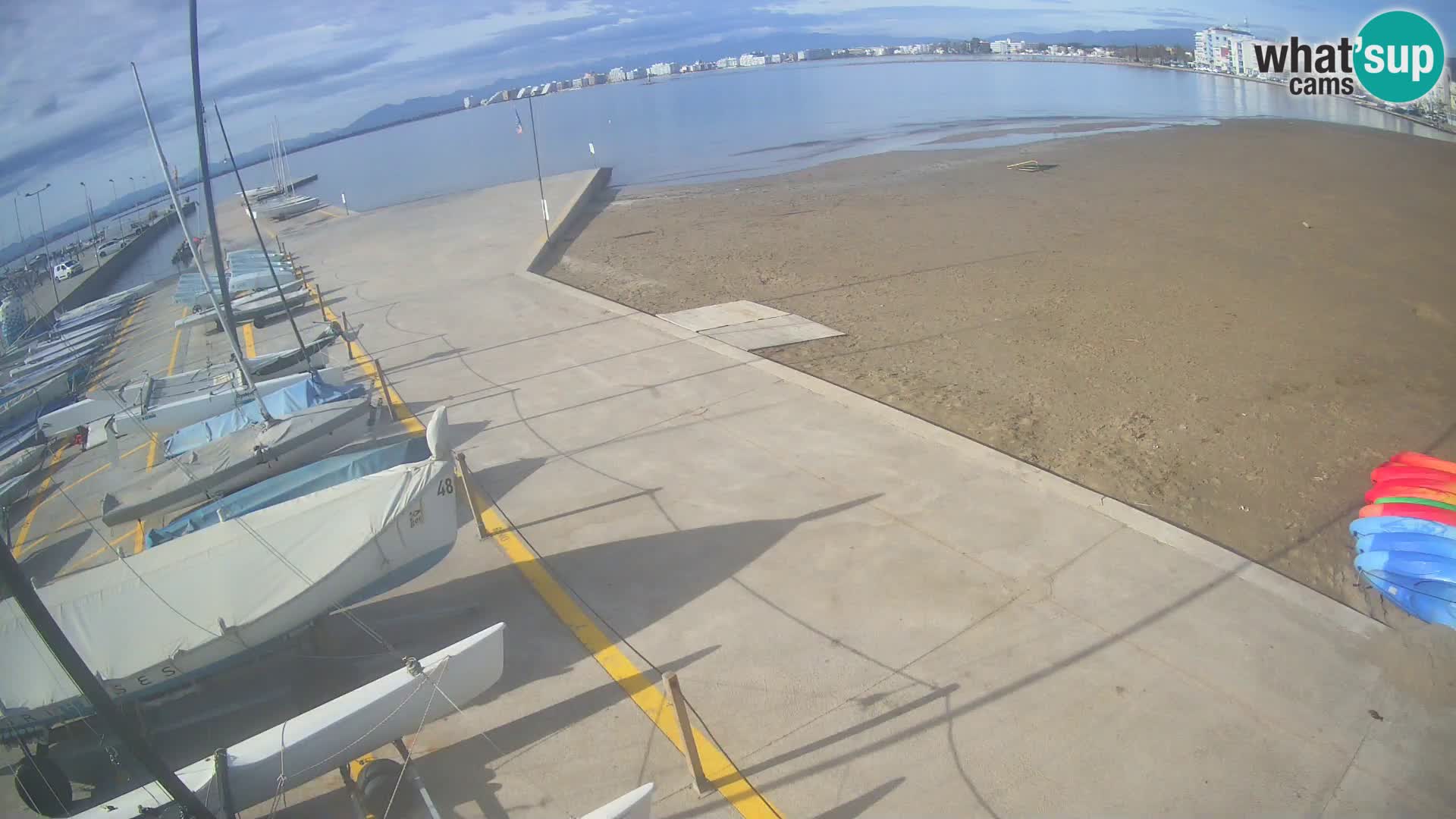 Webcam Hafen von Roses – Costa Brava – Strand La Perola