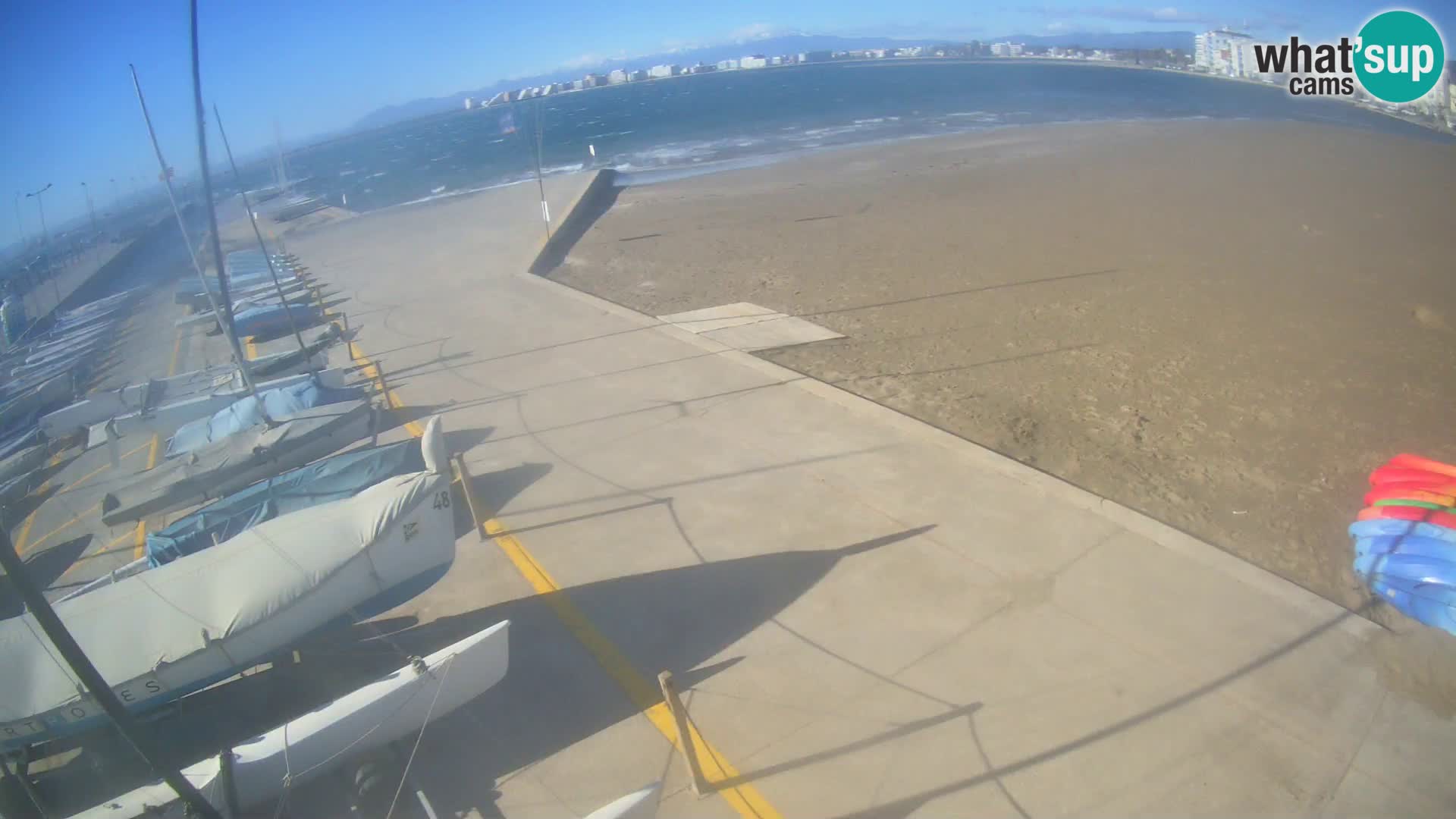 Webcam Hafen von Roses – Costa Brava – Strand La Perola