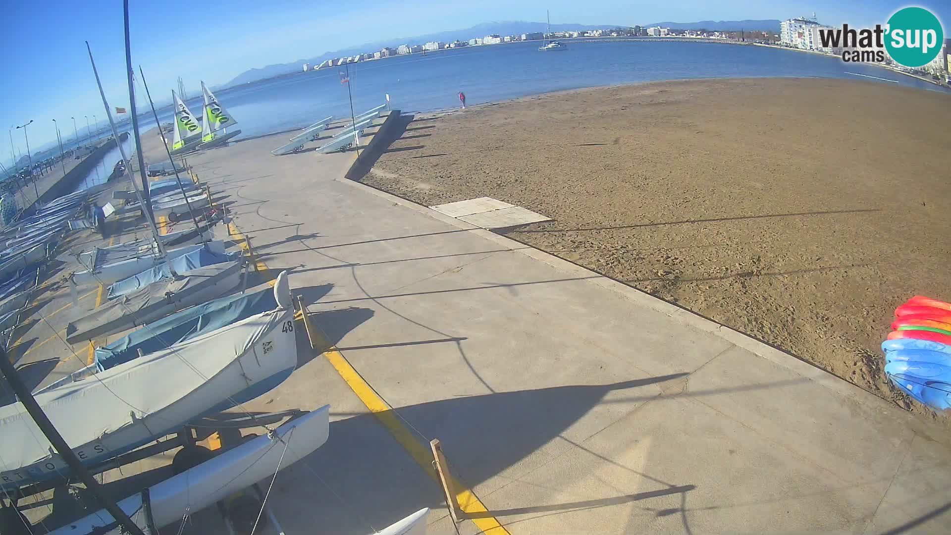 Kamera Roses marina – Costa Brava – plaža La Perola