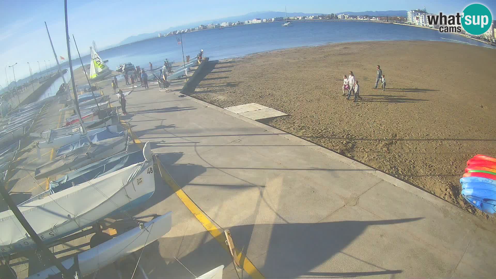 Kamera Roses marina – Costa Brava – plaža La Perola