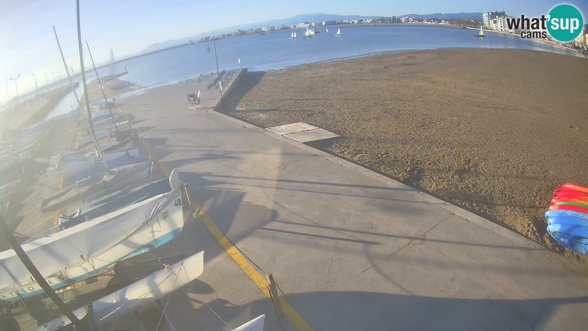 Kamera Roses marina – Costa Brava – plaža La Perola