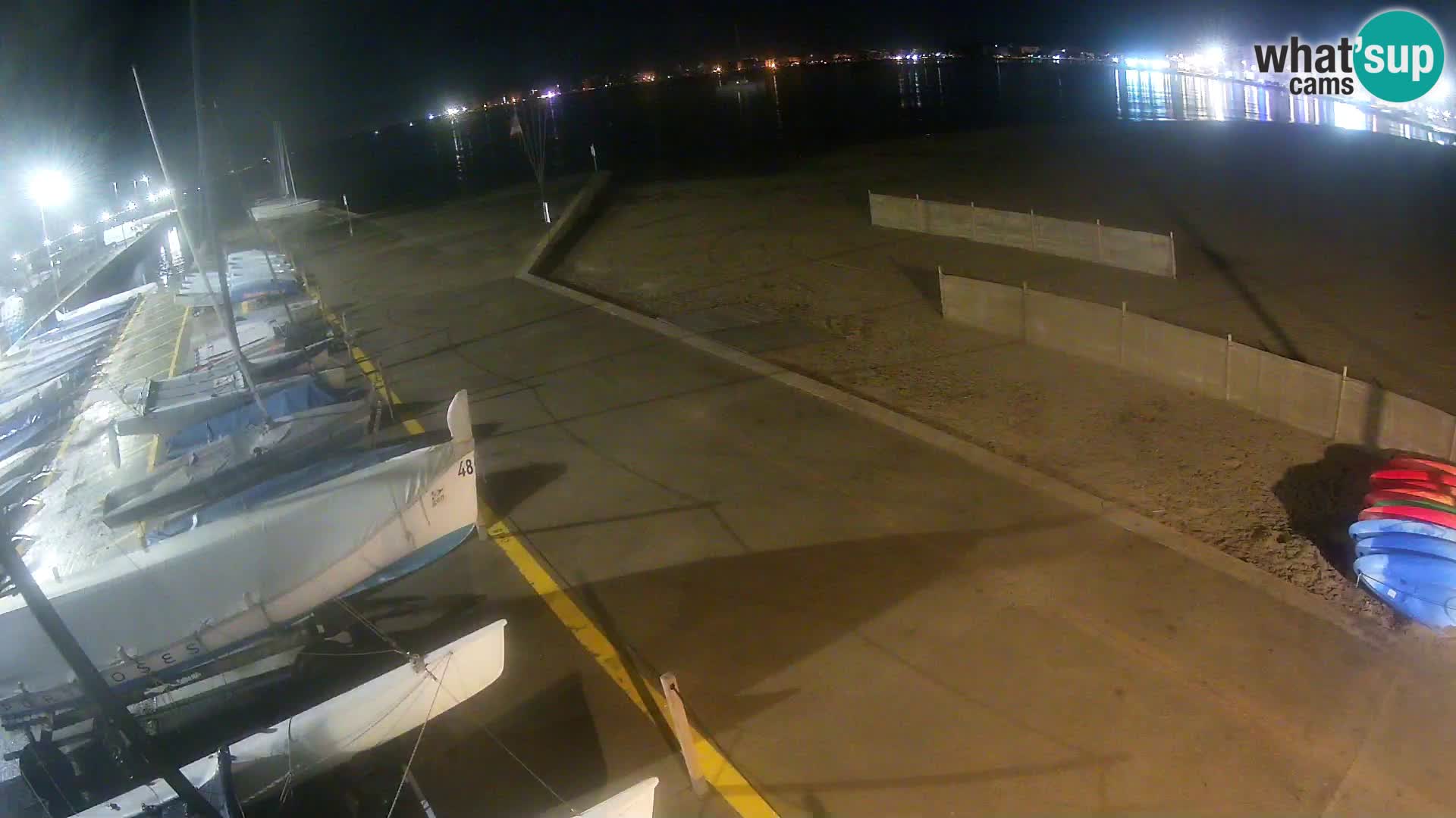 Webcam porto di Roses – Costa Brava – spiaggia La Perola