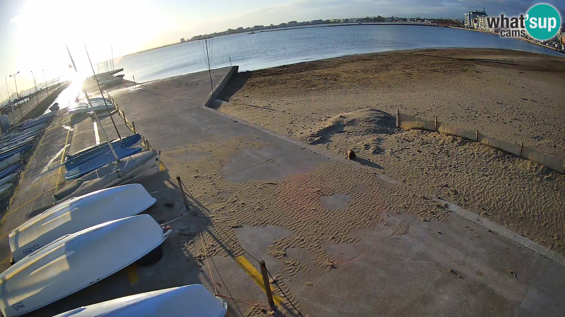 Roses webcam Port – Costa Brava – plage La Perola