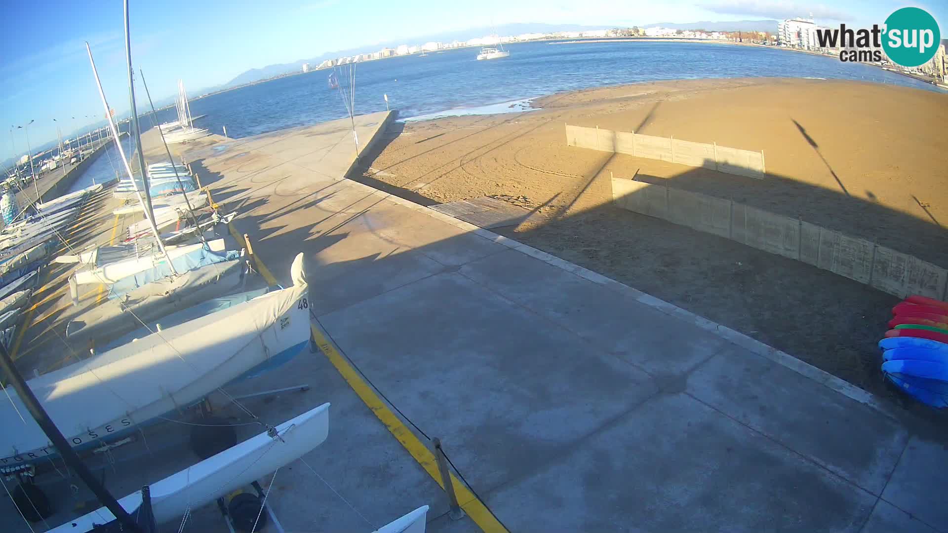 Webcam Port of Roses – Costa Brava – La Perola Beach