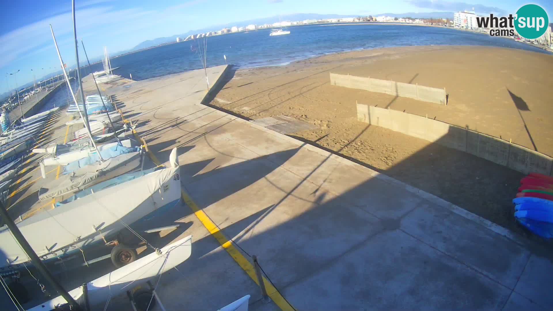 Webcam Port of Roses – Costa Brava – La Perola Beach