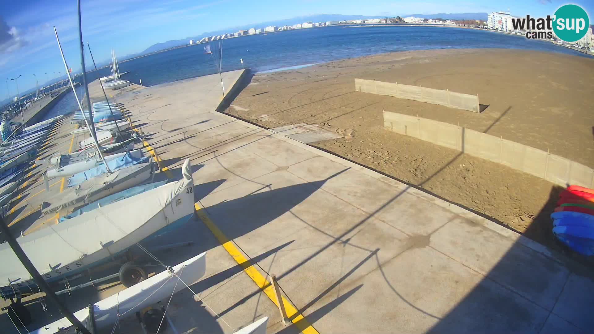 Webcam Port of Roses – Costa Brava – La Perola Beach