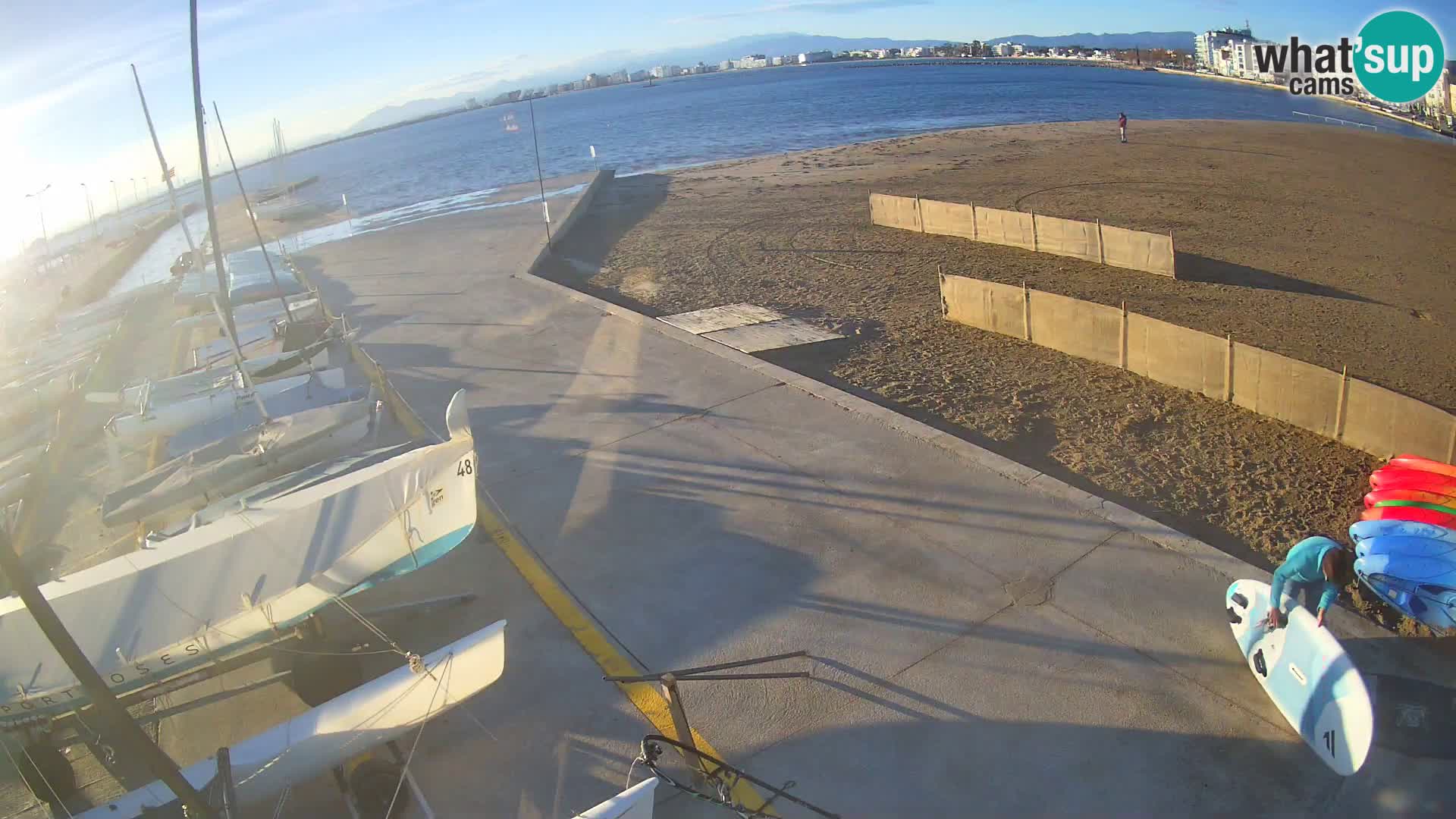 Webcam Port of Roses – Costa Brava – La Perola Beach