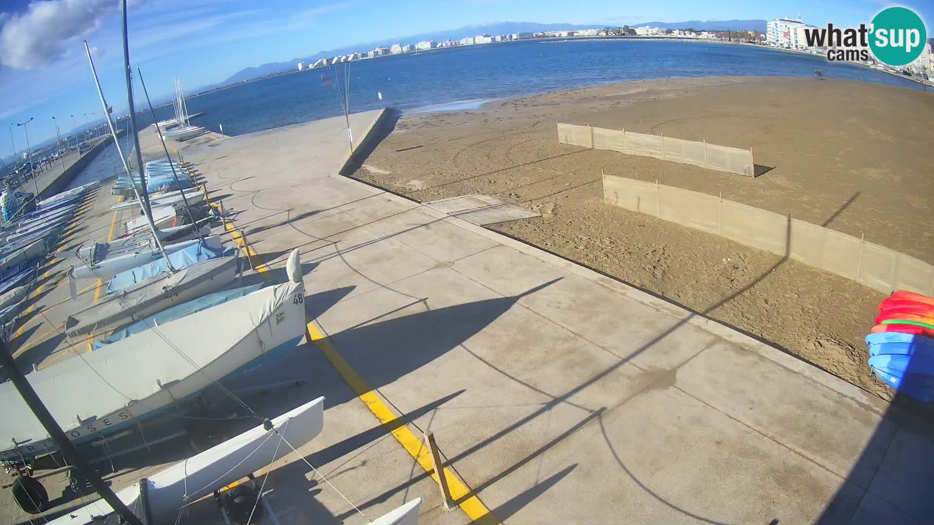 Webcam Port of Roses – Costa Brava – La Perola Beach