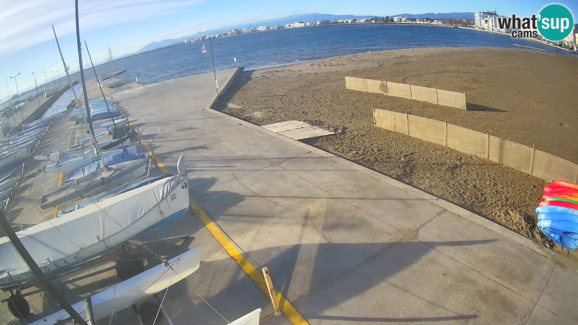 Kamera Roses marina – Costa Brava – plaža La Perola