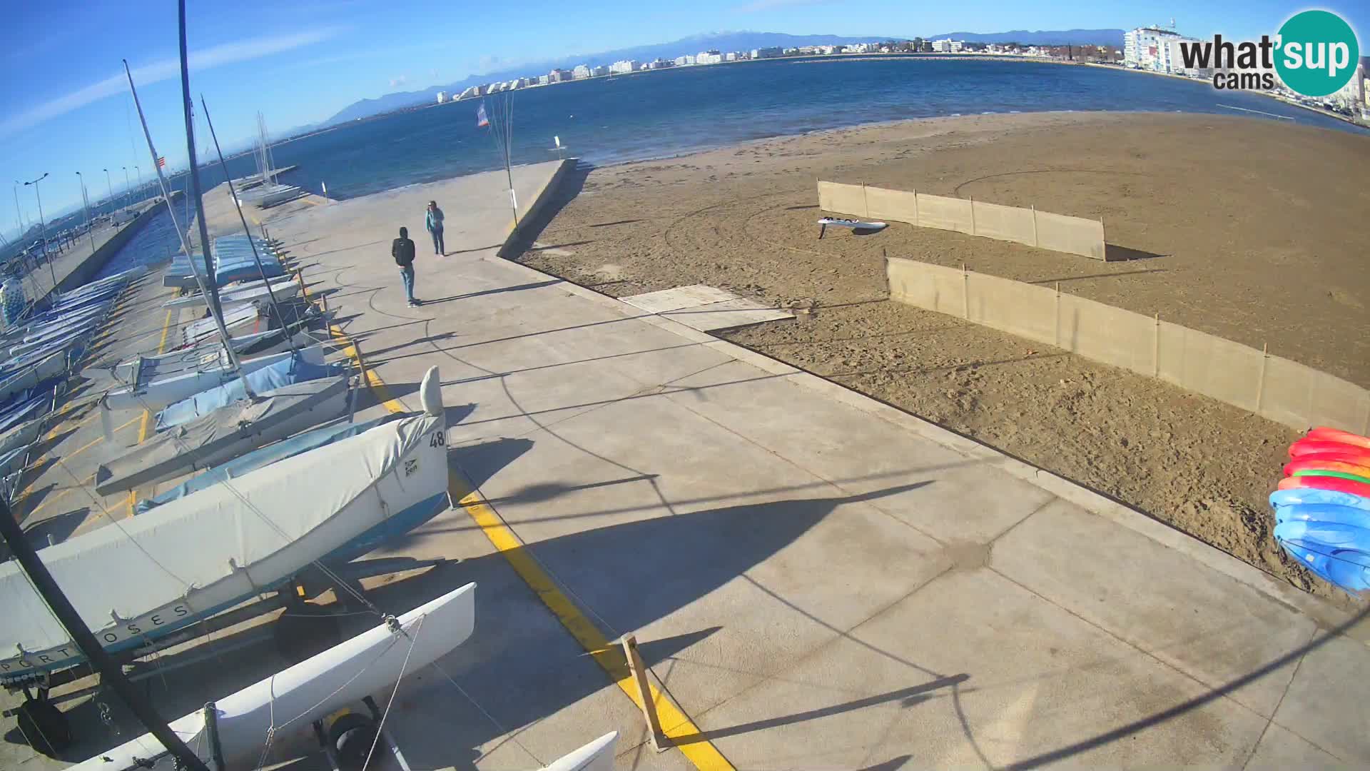 Webcam Port of Roses – Costa Brava – La Perola Beach