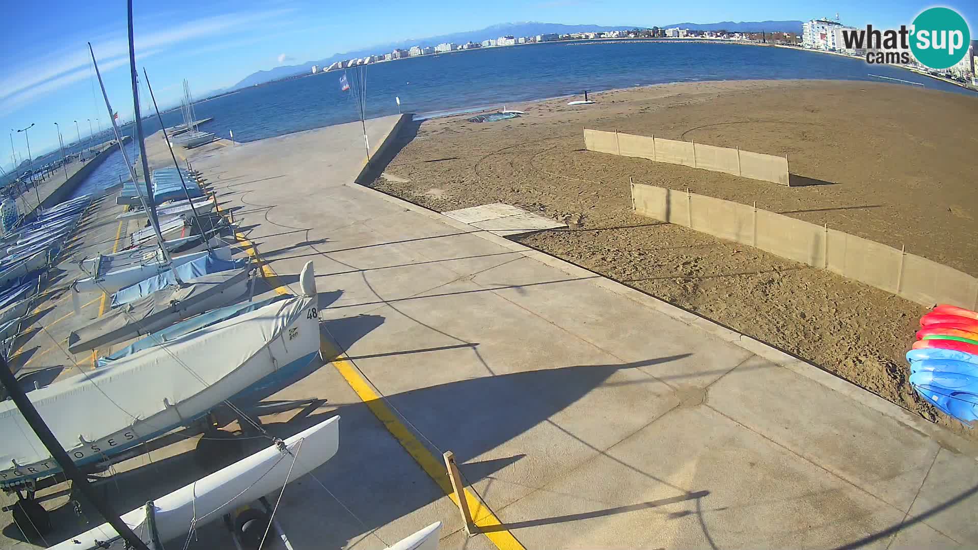 Kamera Roses marina – Costa Brava – plaža La Perola