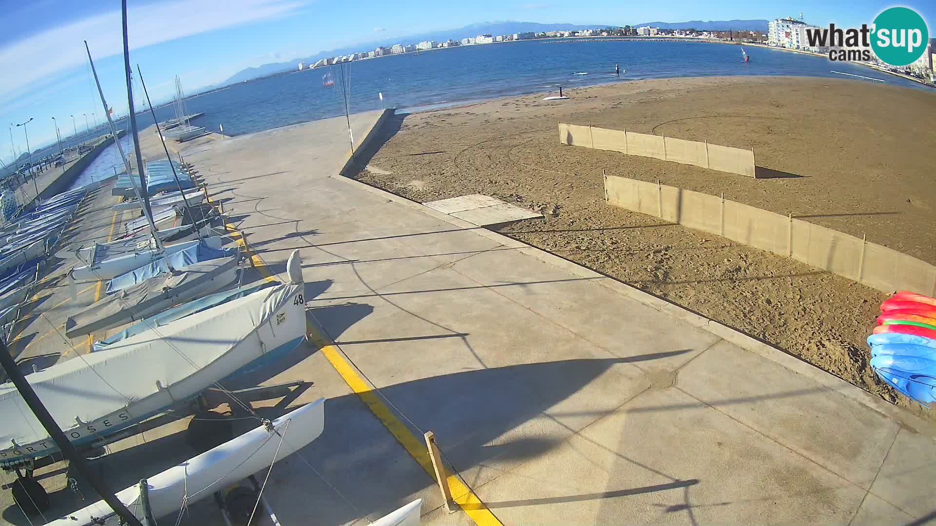 Kamera Roses marina – Costa Brava – plaža La Perola