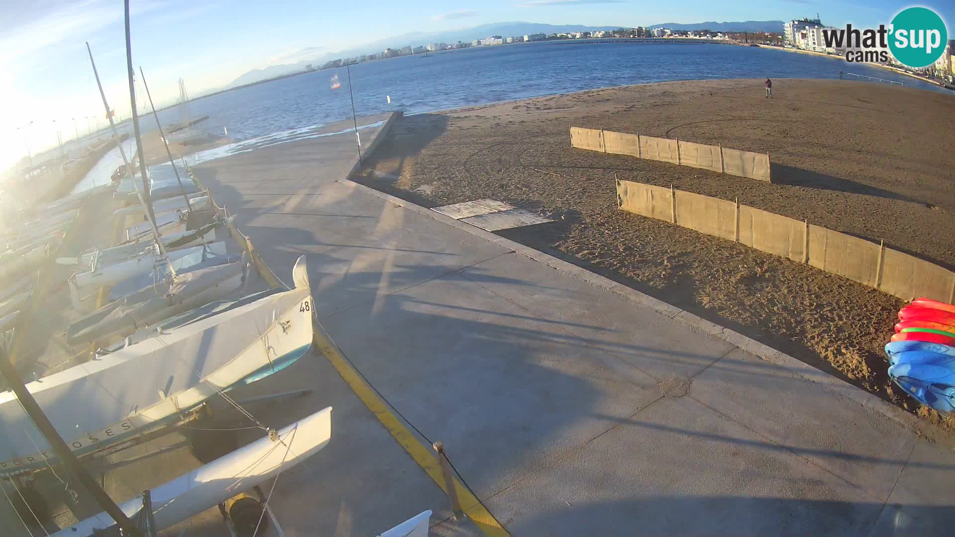 Webcam Hafen von Roses – Costa Brava – Strand La Perola