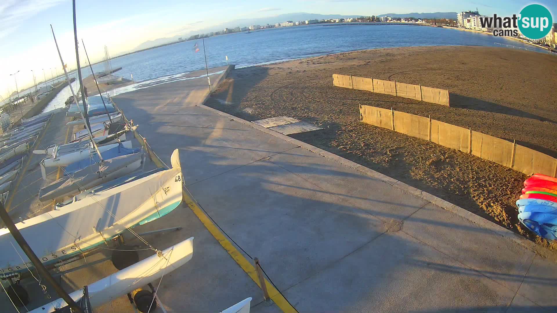 Kamera Roses marina – Costa Brava – plaža La Perola