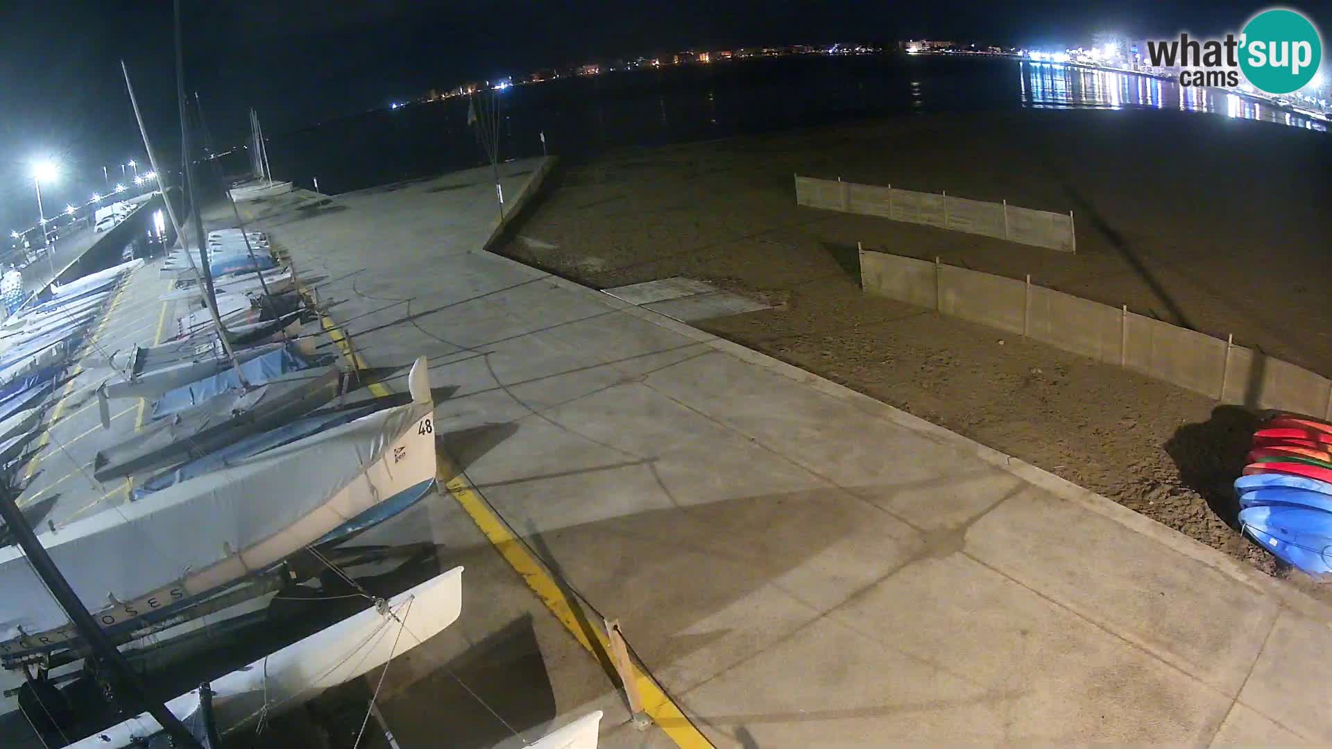 Webcam porto di Roses – Costa Brava – spiaggia La Perola