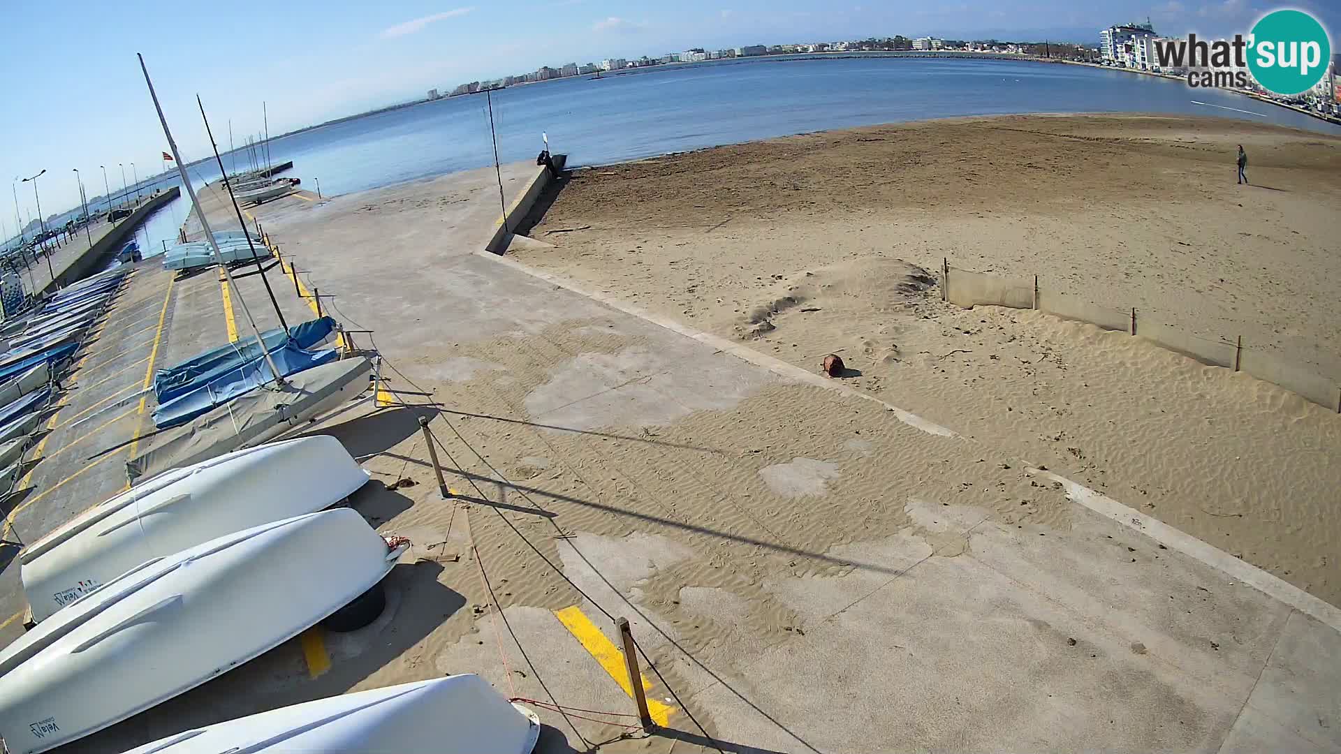 Roses webcam Port – Costa Brava – plage La Perola