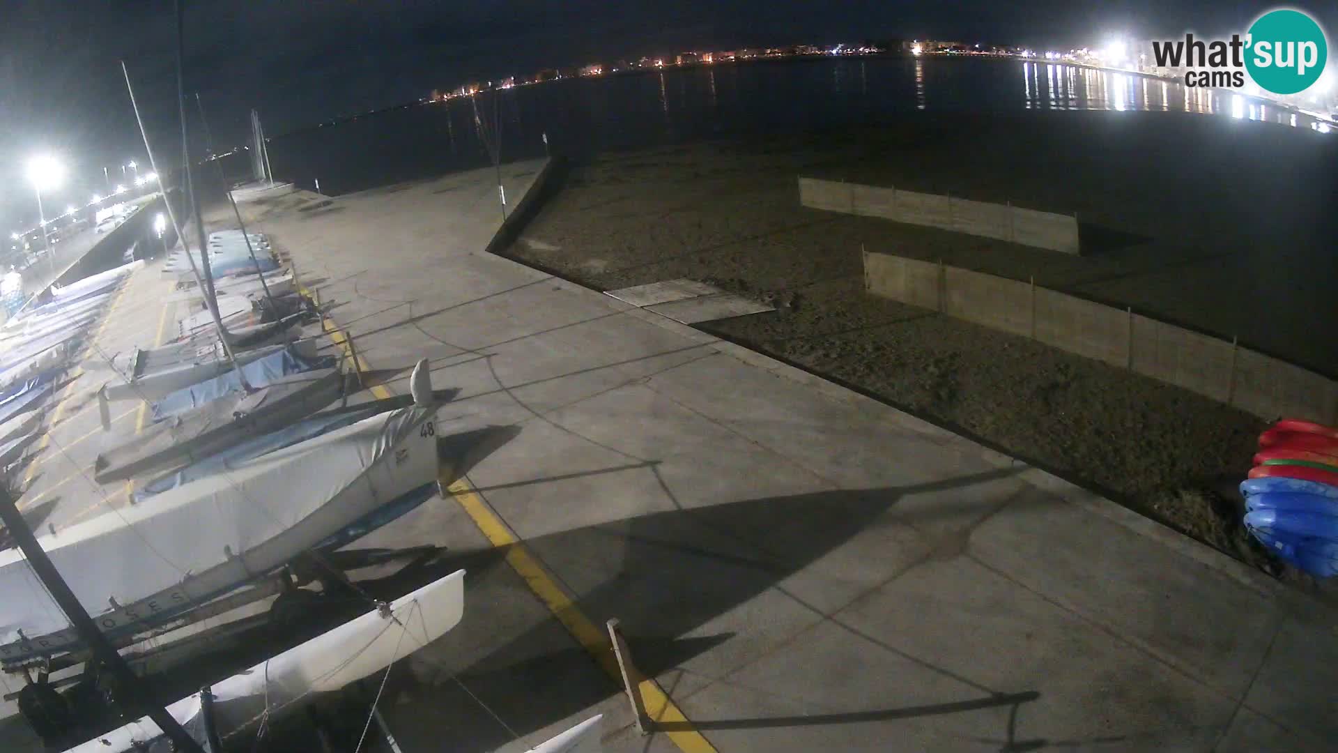 Webcam Hafen von Roses – Costa Brava – Strand La Perola