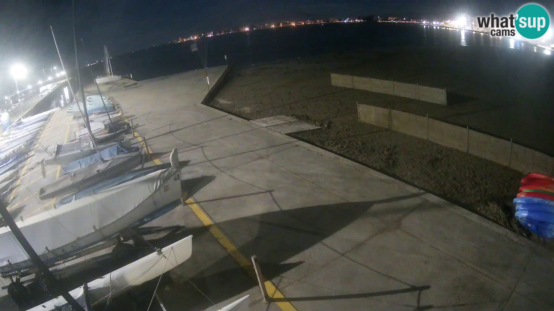 Webcam Hafen von Roses – Costa Brava – Strand La Perola