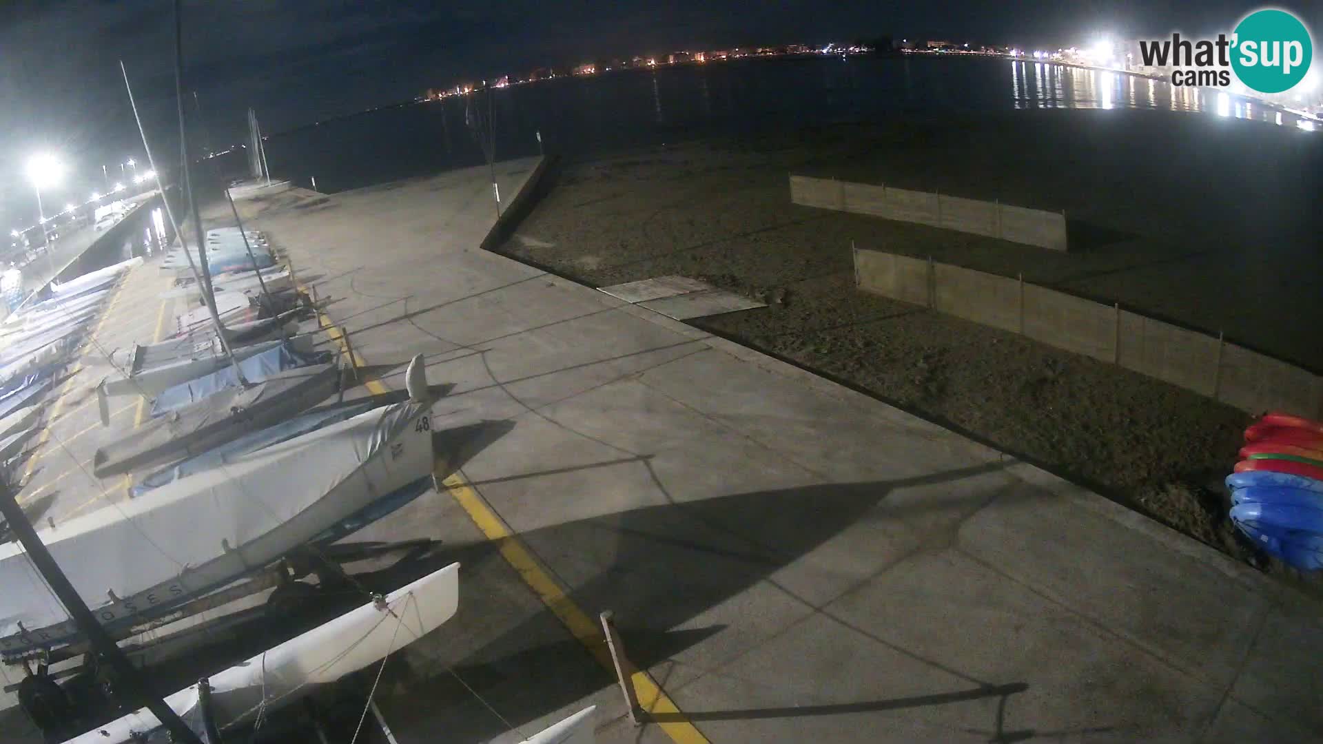 Webcam porto di Roses – Costa Brava – spiaggia La Perola