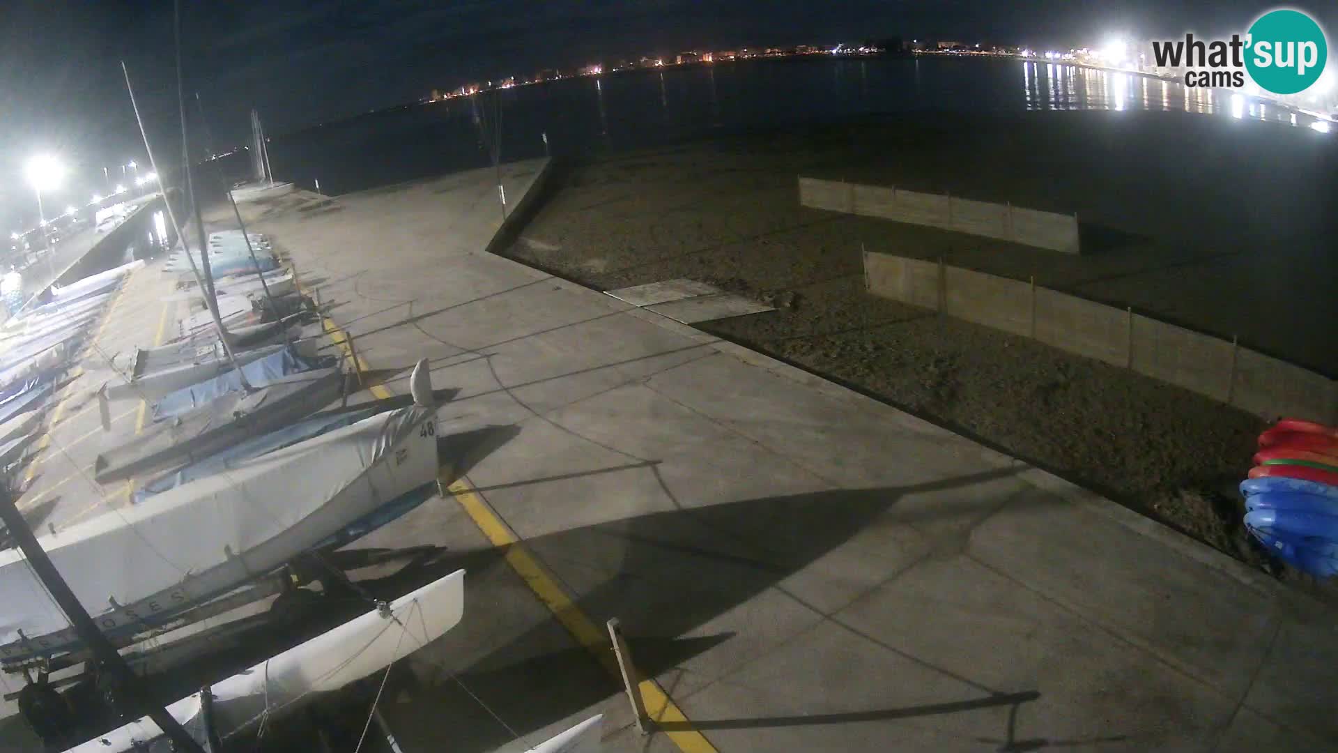 Web kamera Roses marina – Costa Brava – plaža La Perola