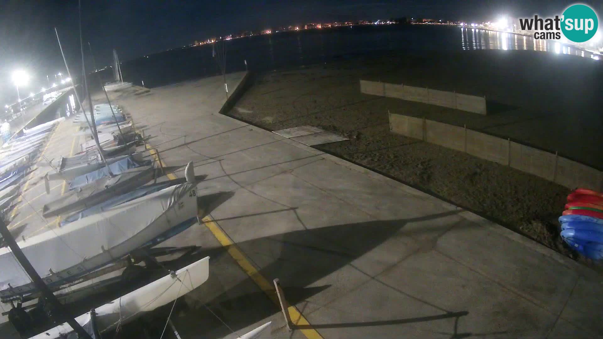 Webcam porto di Roses – Costa Brava – spiaggia La Perola