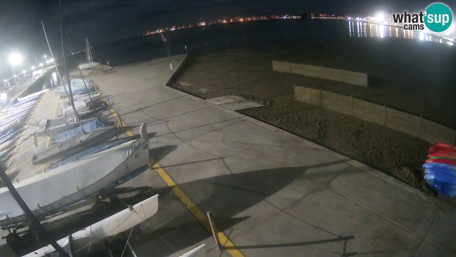 Webcam porto di Roses – Costa Brava – spiaggia La Perola