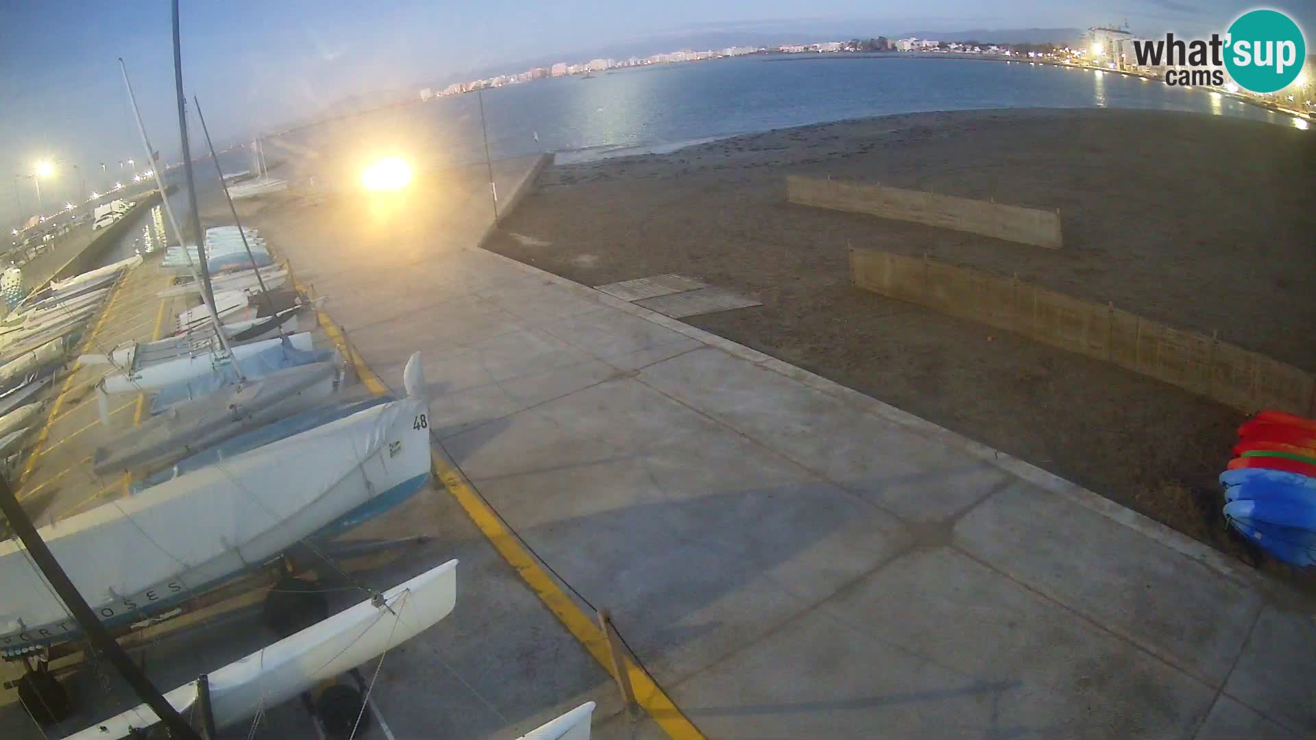 Webcam Port of Roses – Costa Brava – La Perola Beach