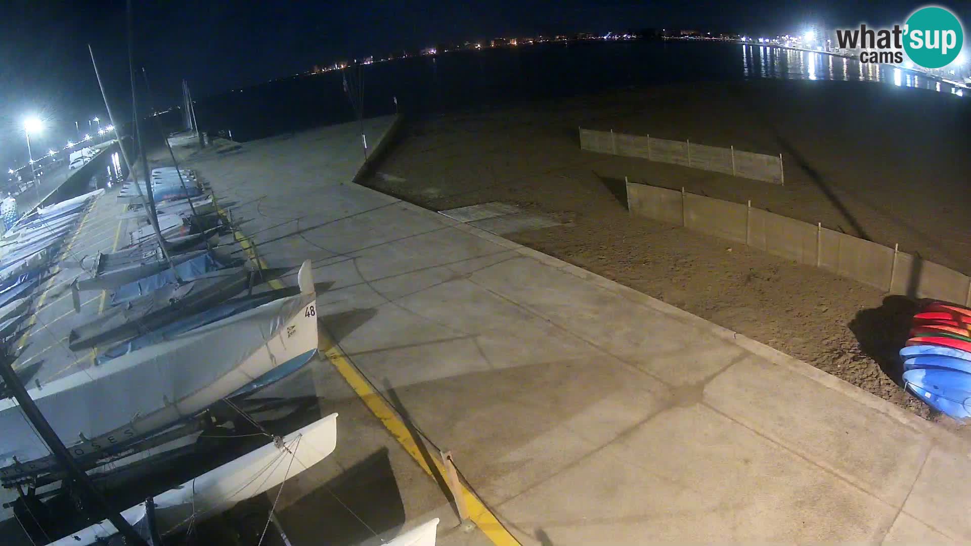 Webcam Hafen von Roses – Costa Brava – Strand La Perola