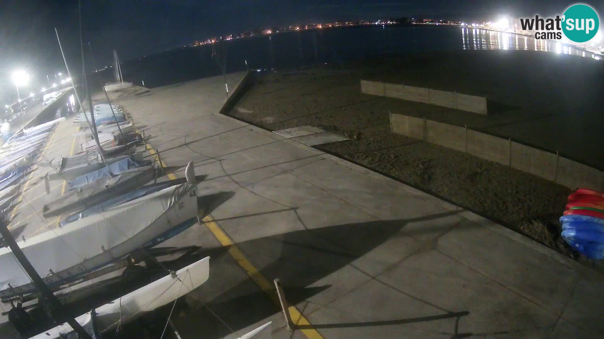 Webcam porto di Roses – Costa Brava – spiaggia La Perola