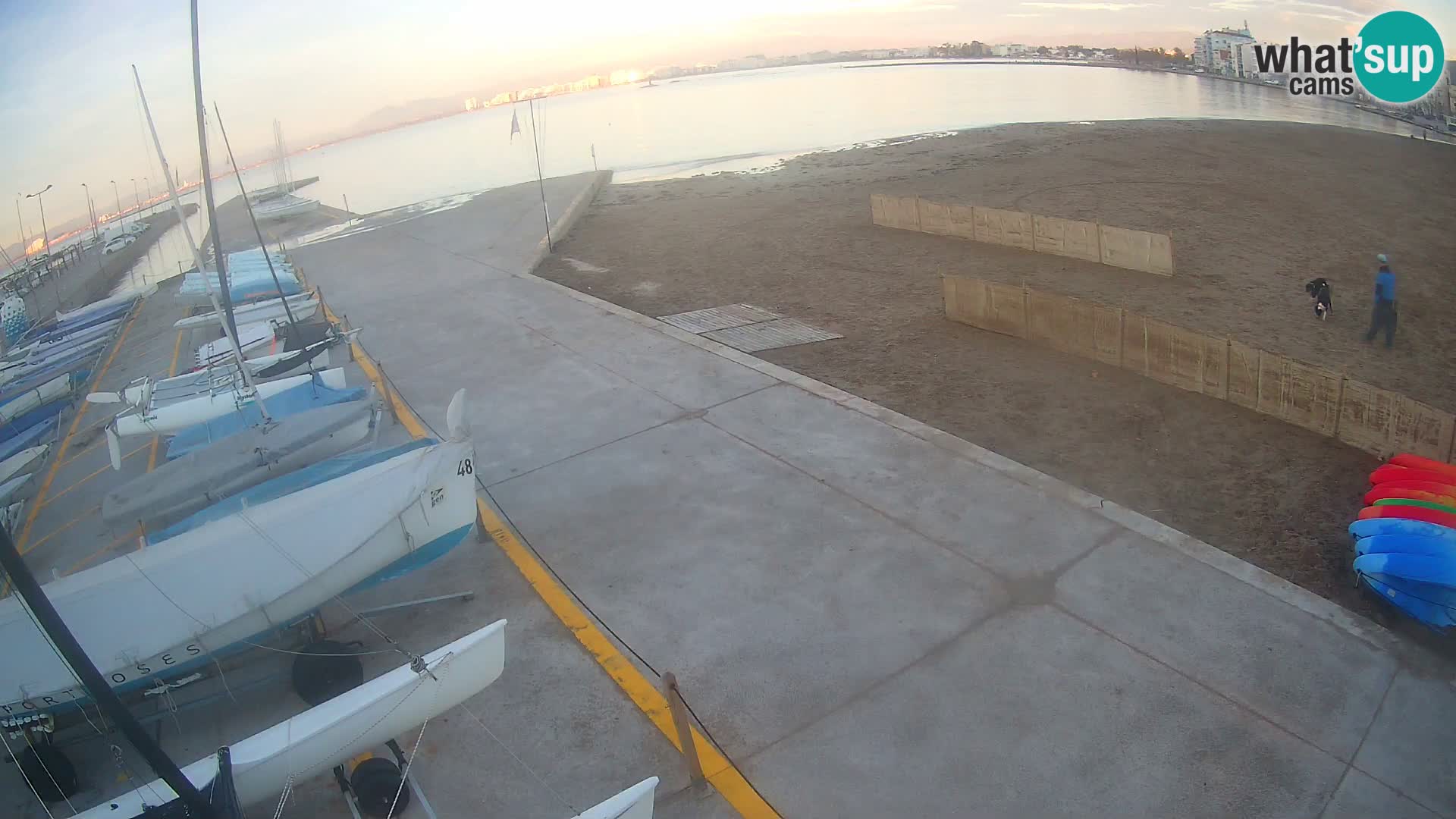 Webcam Hafen von Roses – Costa Brava – Strand La Perola