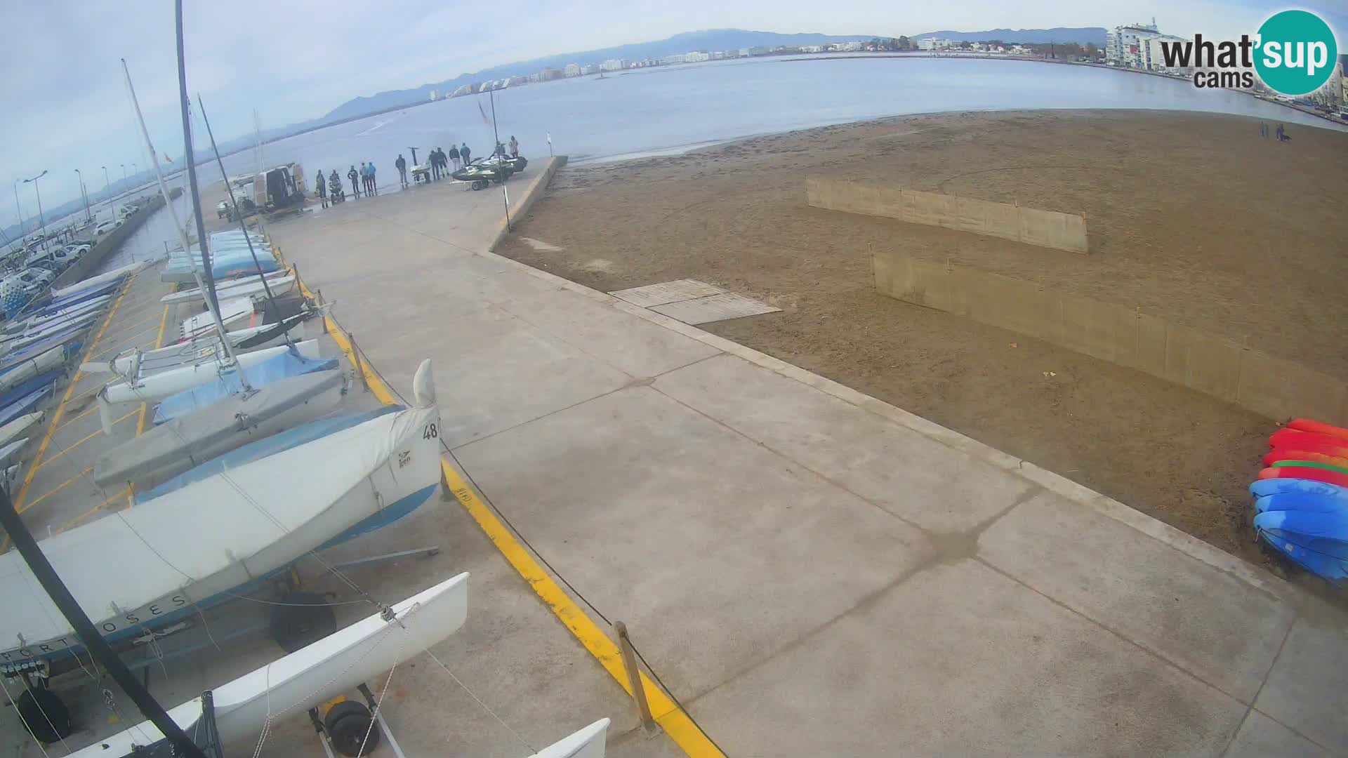 Webcam porto di Roses – Costa Brava – spiaggia La Perola