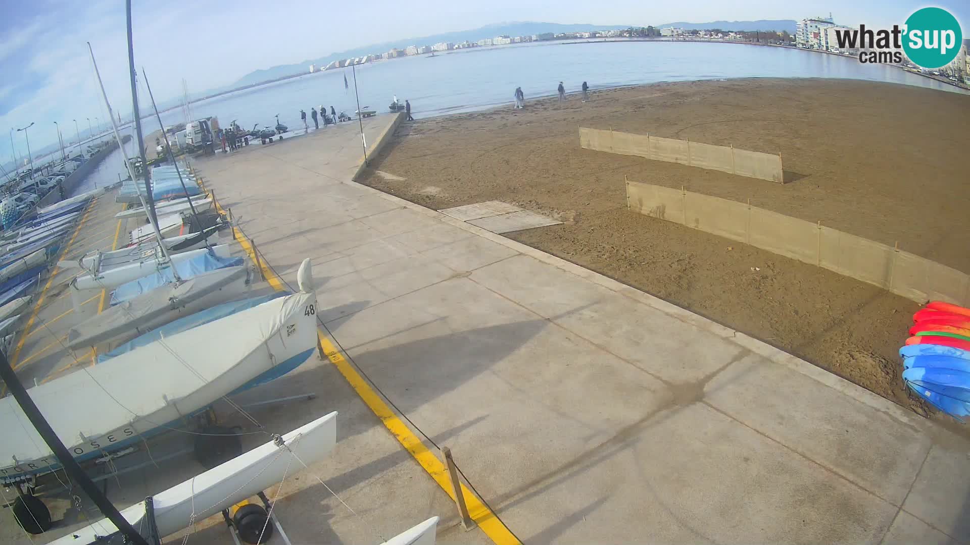 Webcam Port of Roses – Costa Brava – La Perola Beach