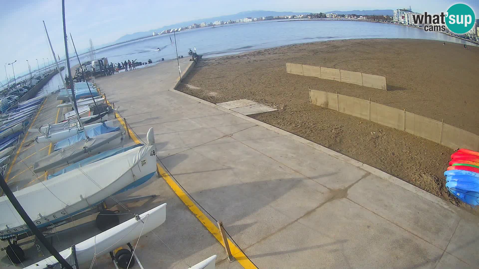 Kamera Roses marina – Costa Brava – plaža La Perola