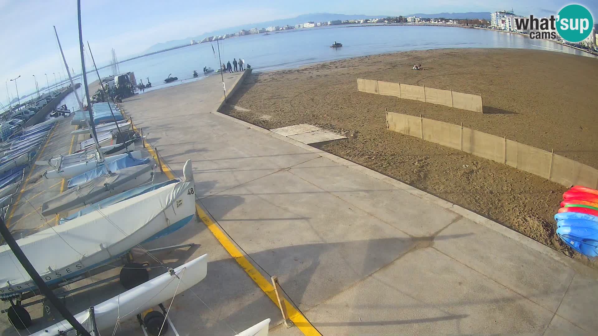 Webcam Hafen von Roses – Costa Brava – Strand La Perola