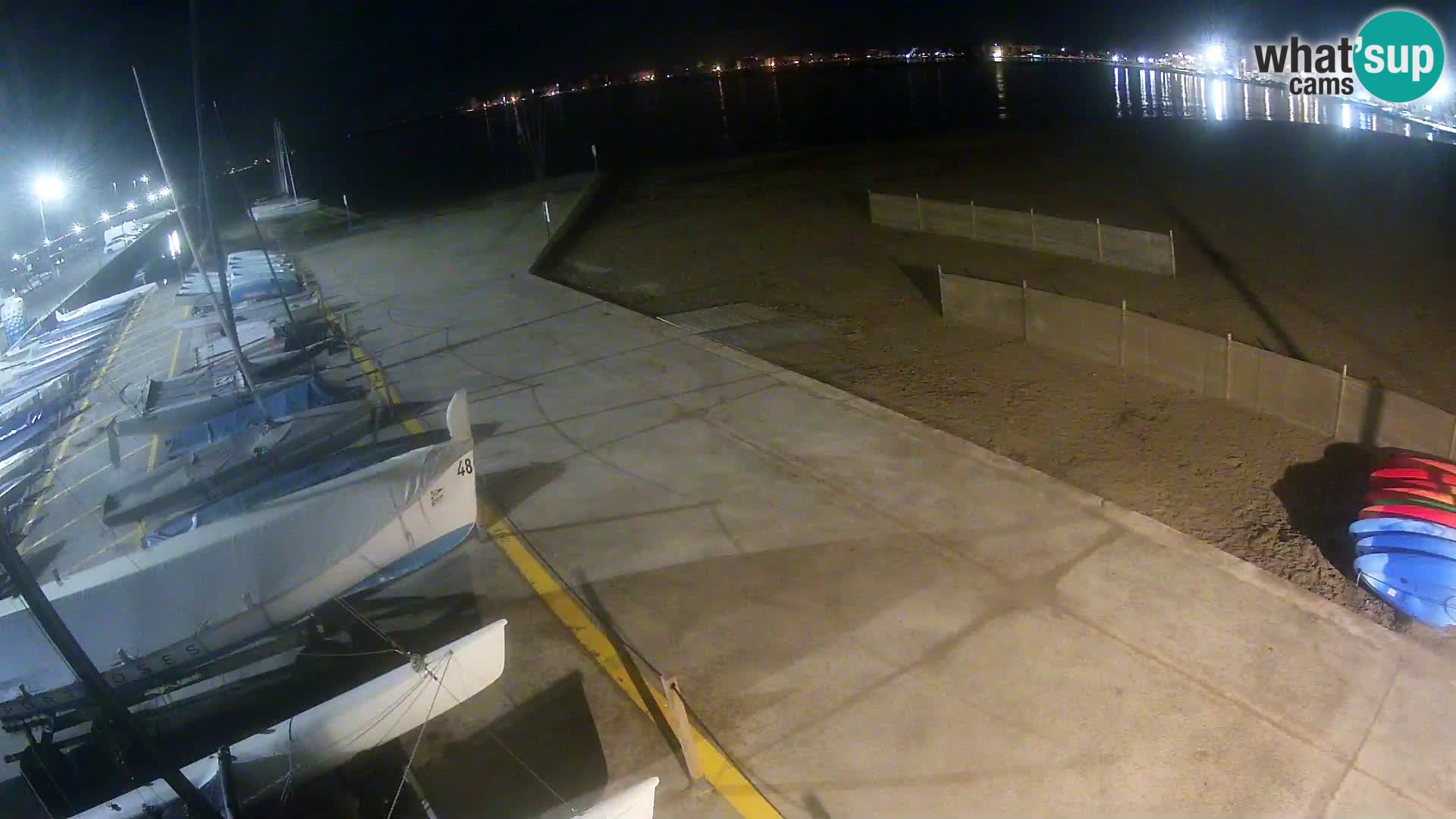 Kamera Roses marina – Costa Brava – plaža La Perola