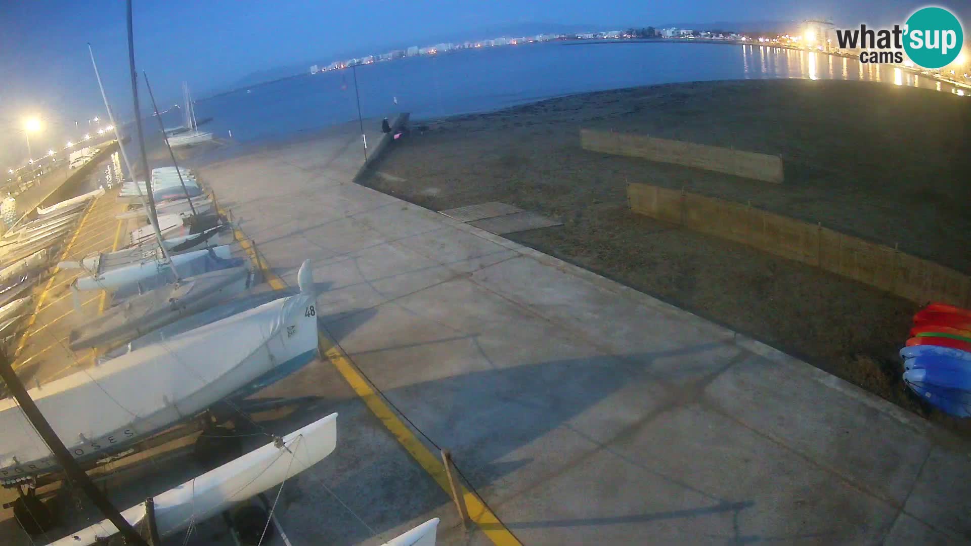 Kamera Roses marina – Costa Brava – plaža La Perola