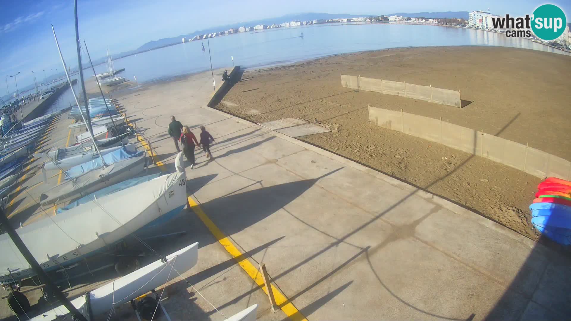 Webcam Hafen von Roses – Costa Brava – Strand La Perola