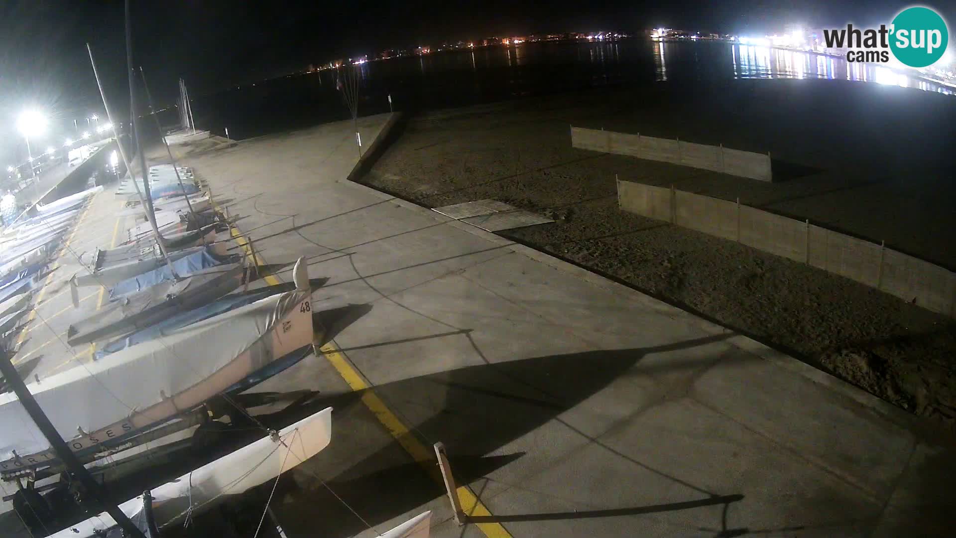 Webcam Hafen von Roses – Costa Brava – Strand La Perola