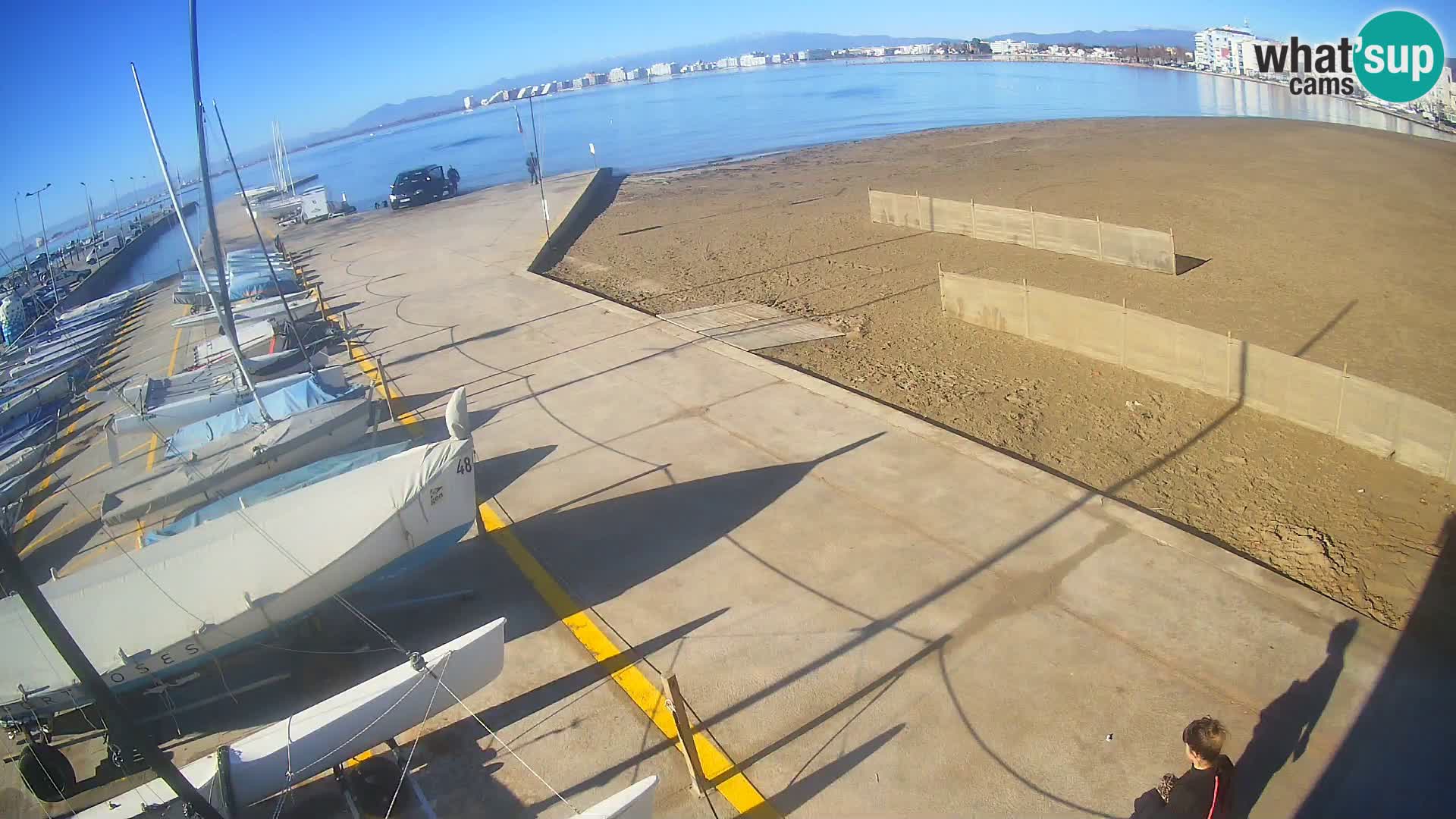 Webcam porto di Roses – Costa Brava – spiaggia La Perola