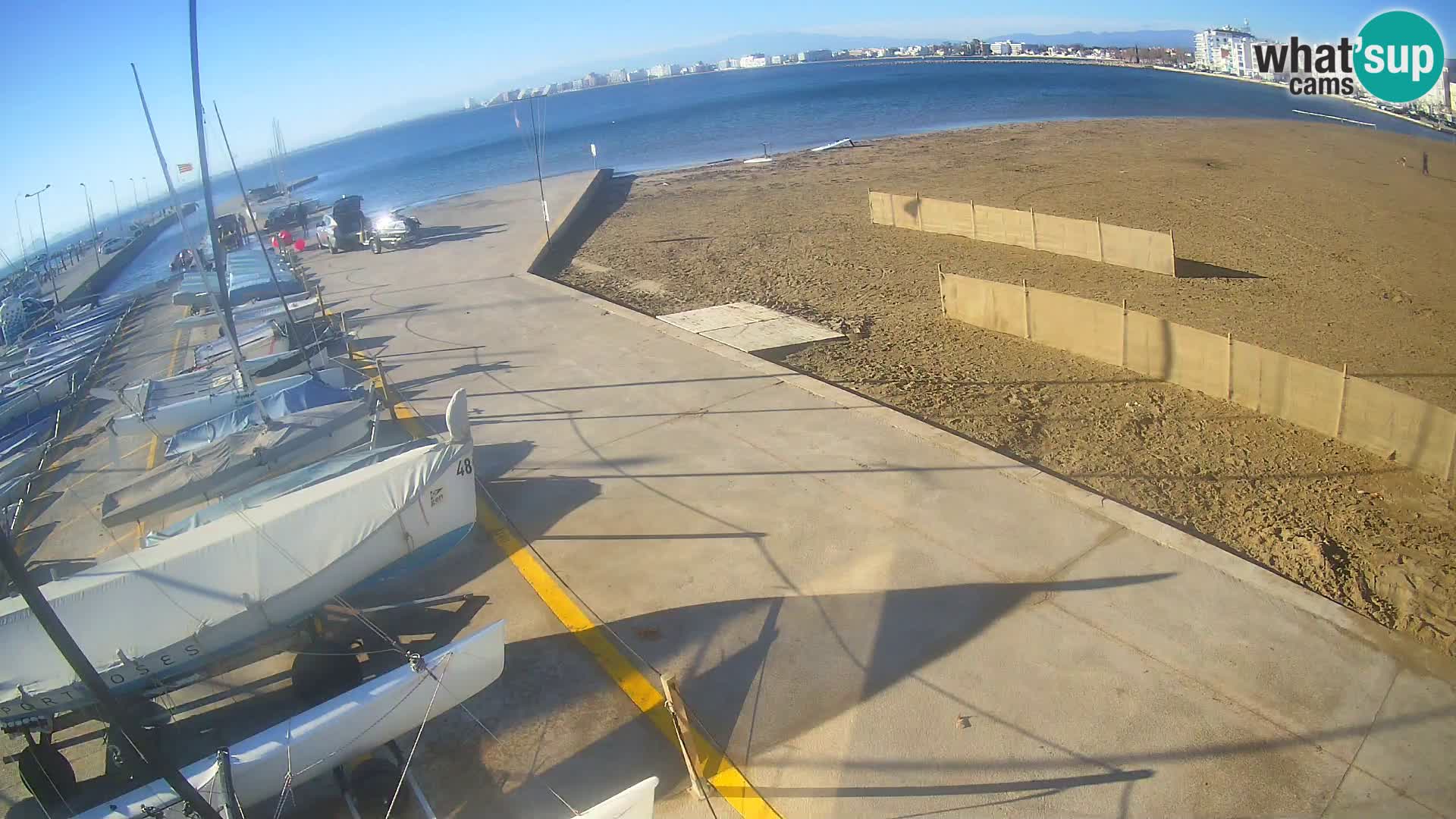 Webcam Port of Roses – Costa Brava – La Perola Beach