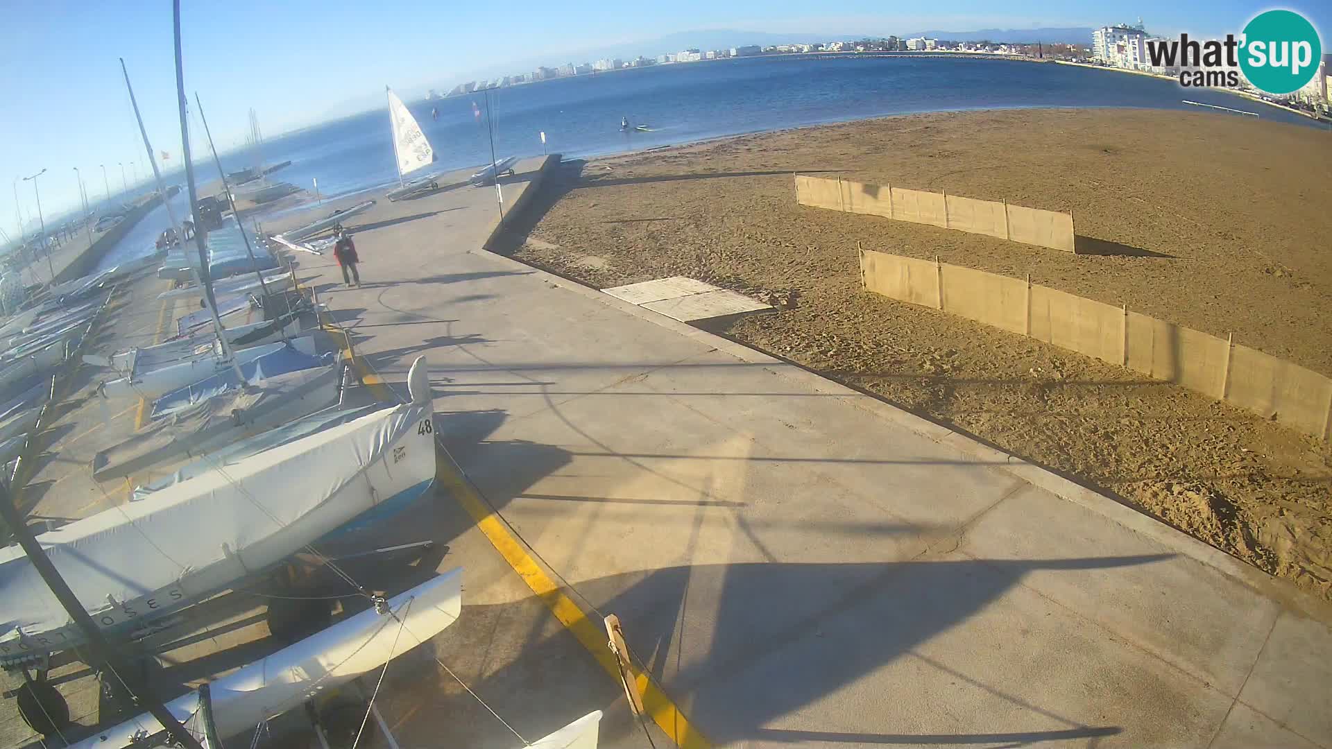 Web kamera Roses marina – Costa Brava – plaža La Perola