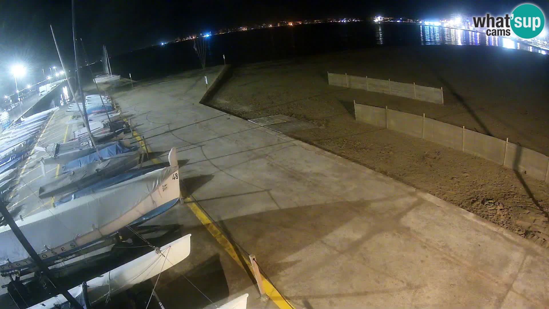 Webcam Hafen von Roses – Costa Brava – Strand La Perola