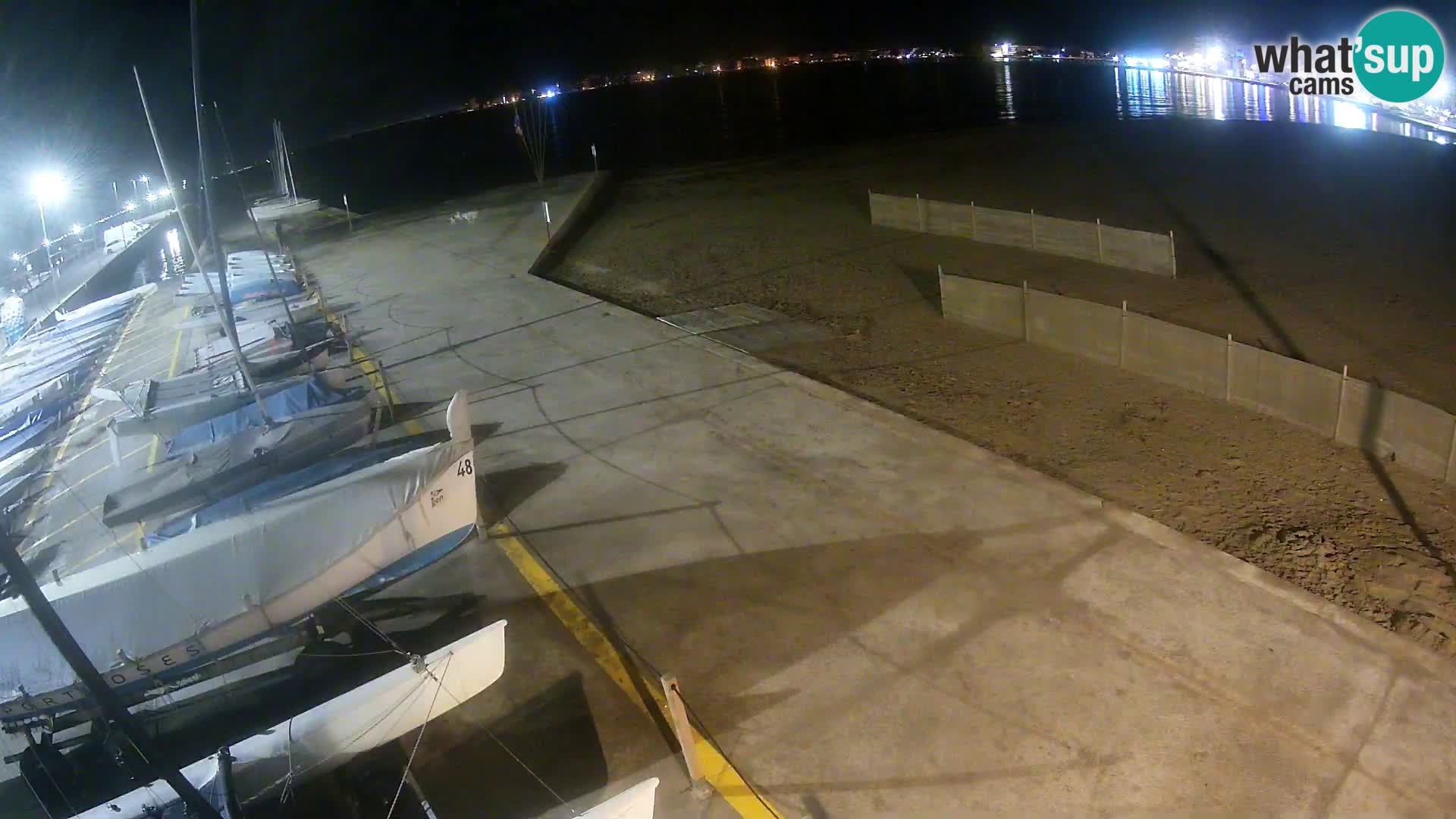 Roses webcam Port – Costa Brava – plage La Perola