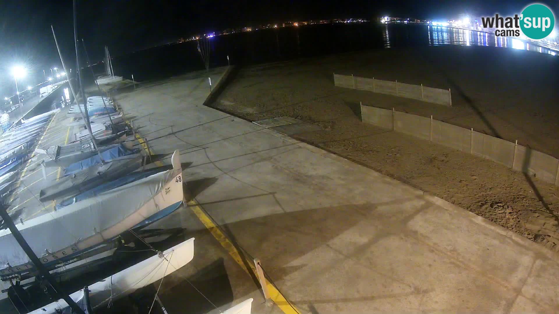 Webcam Hafen von Roses – Costa Brava – Strand La Perola