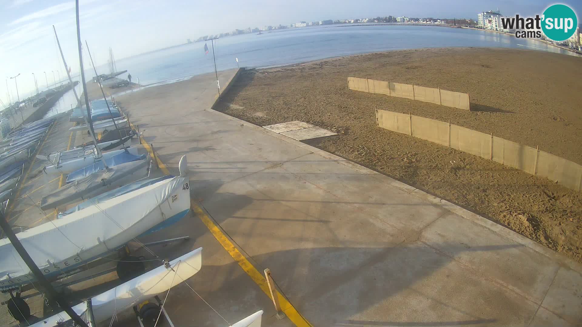 Webcam Hafen von Roses – Costa Brava – Strand La Perola